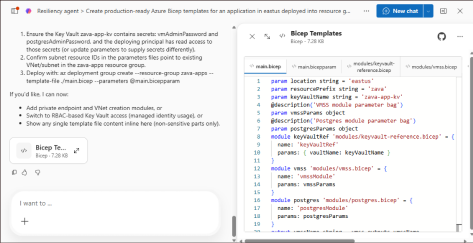 Thanks to Microsoft for the image of the resiliency manager.