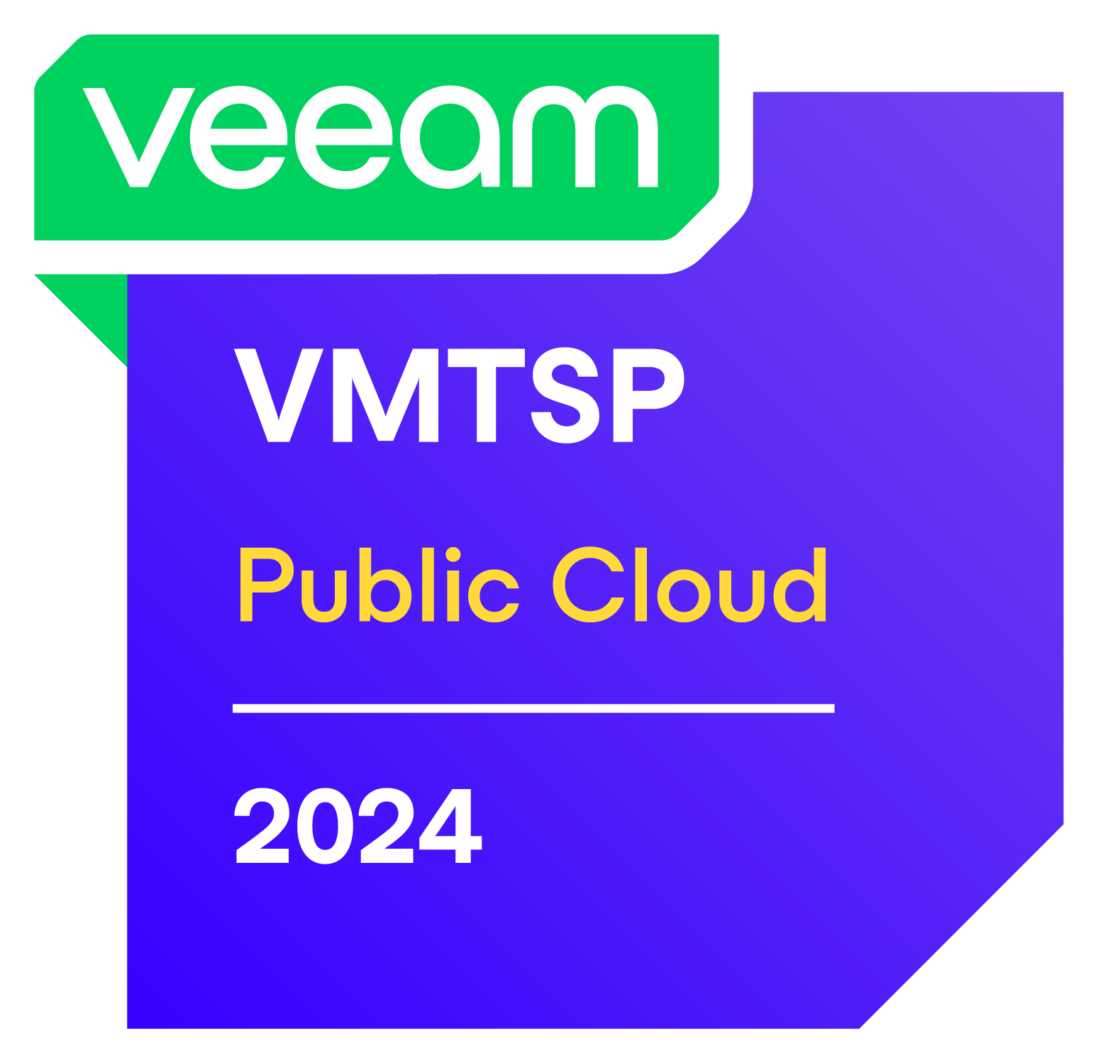 Veeam Technical Sales Professional (VMTSP) badge
