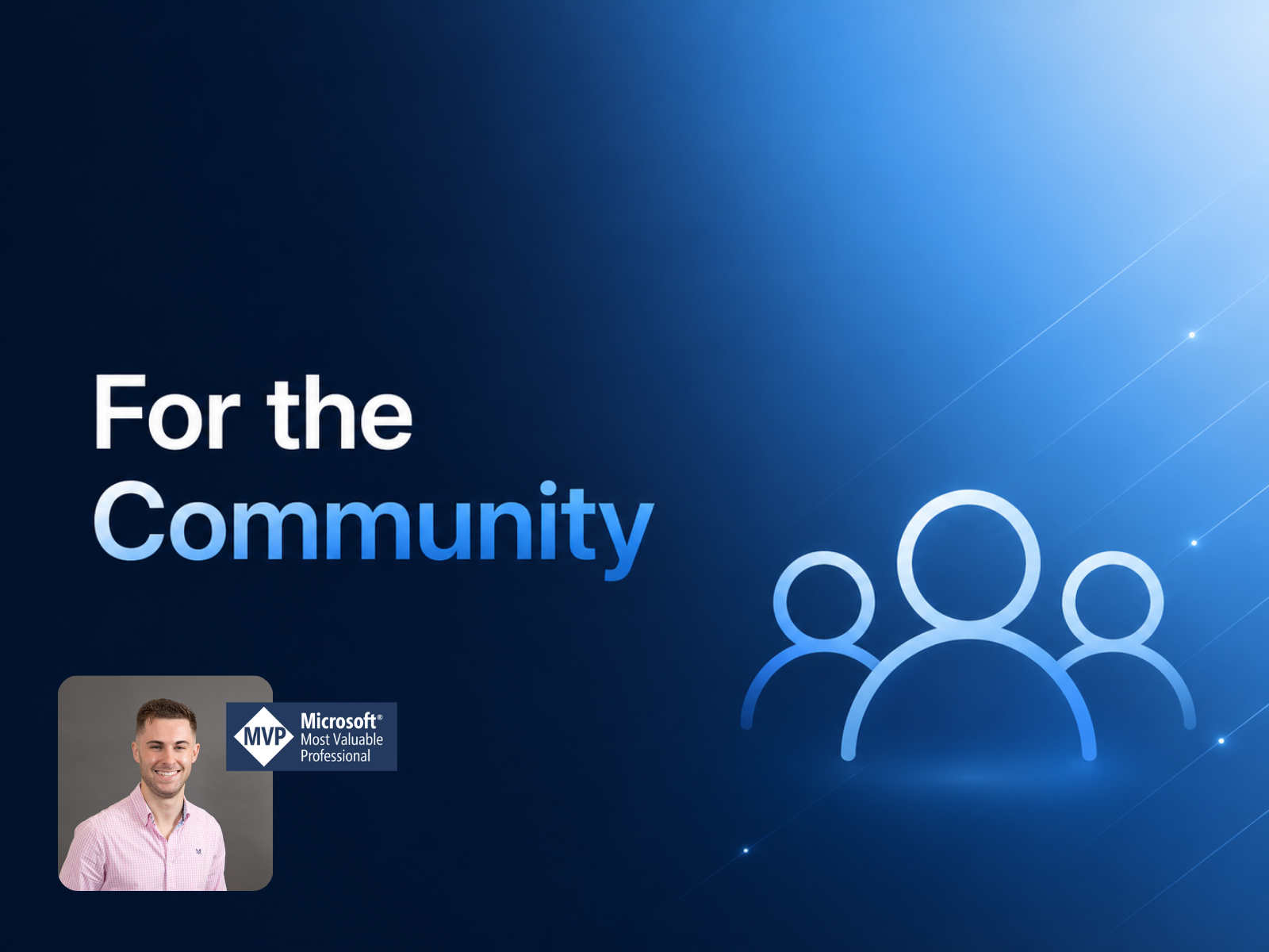 For the Tech Community